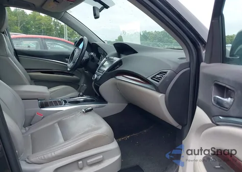 2014 Acura Mdx from USA, damaged, VIN 5FRYD4H21EB014887